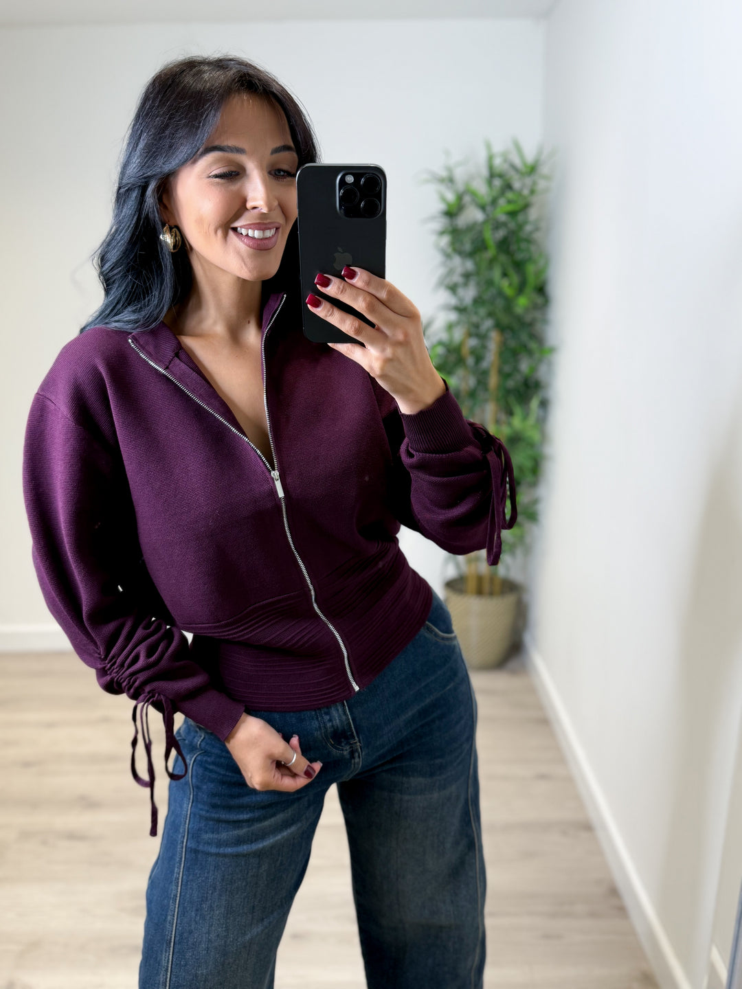 Dakota Jacket - Plum