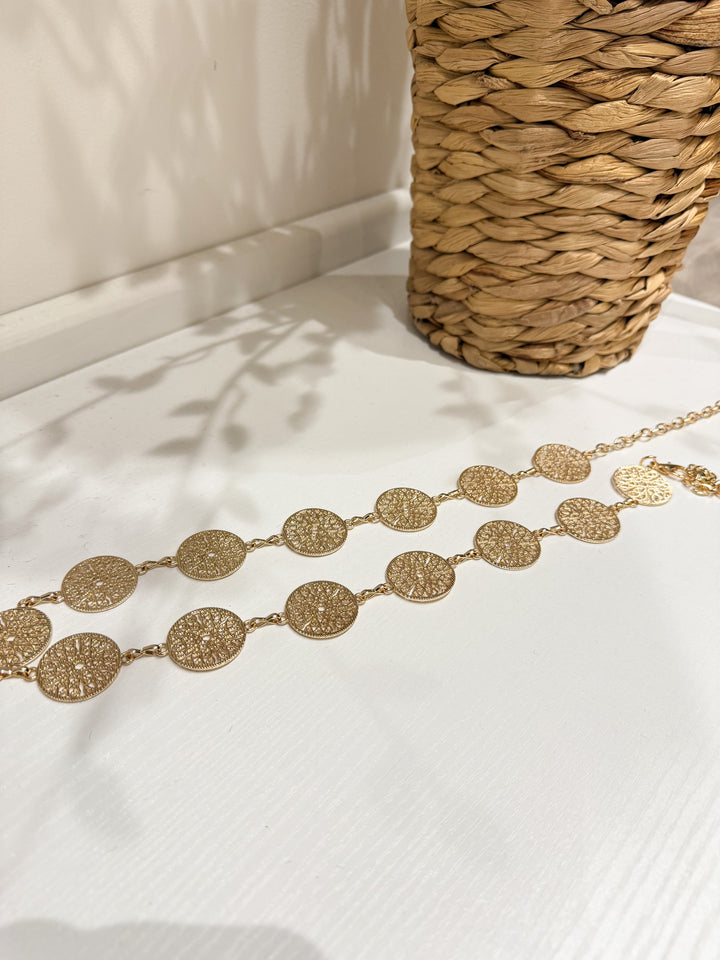 Gold Circle Belt