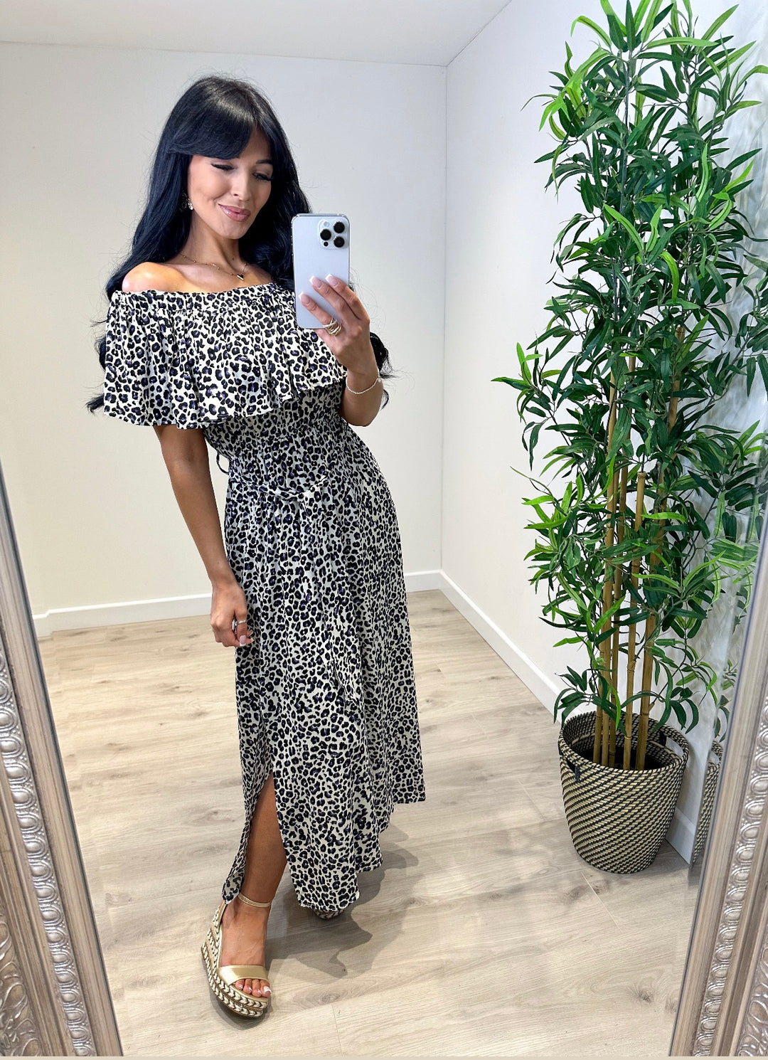 Hope Leopard Dress