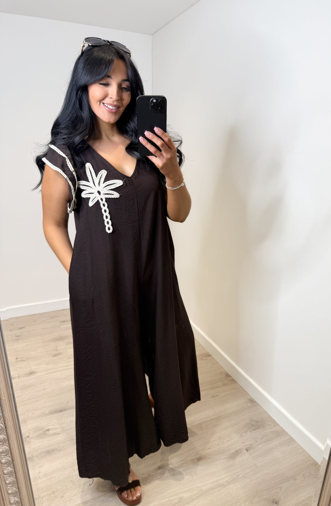Palma Chocolate Jumpsuit
