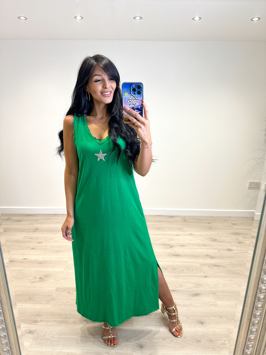 Jade Green Dress