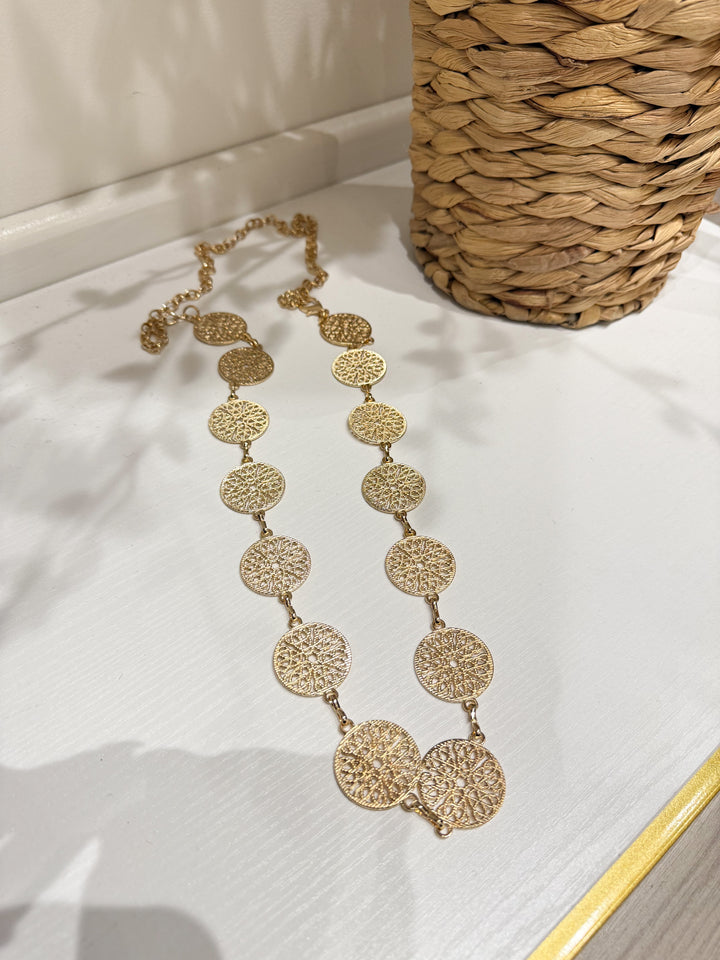 Gold Circle Belt
