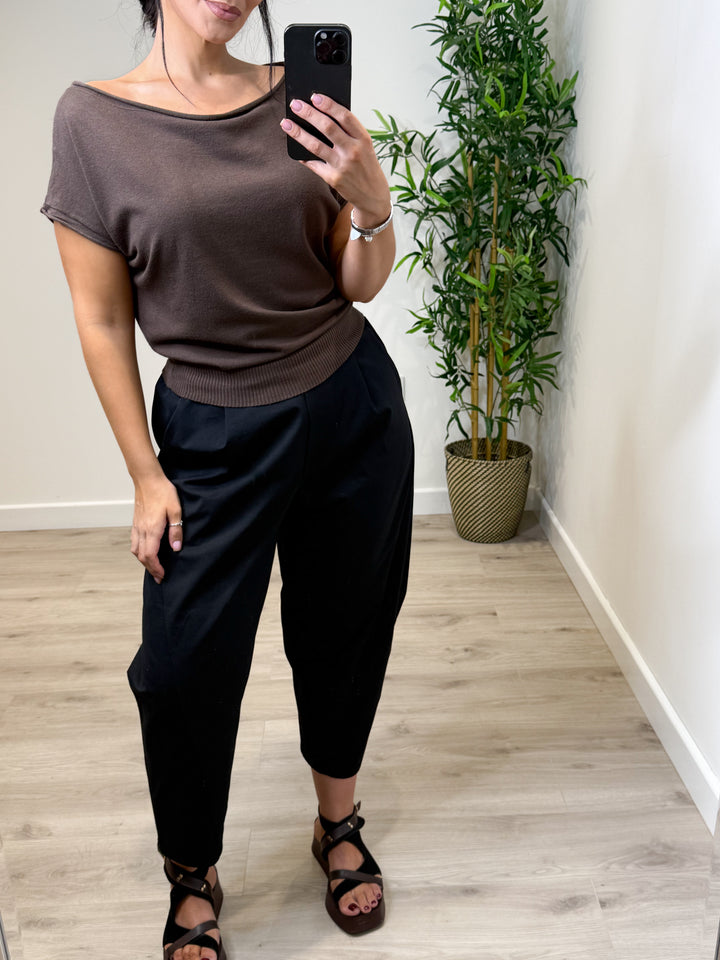 Lightweight Top - Chocolate