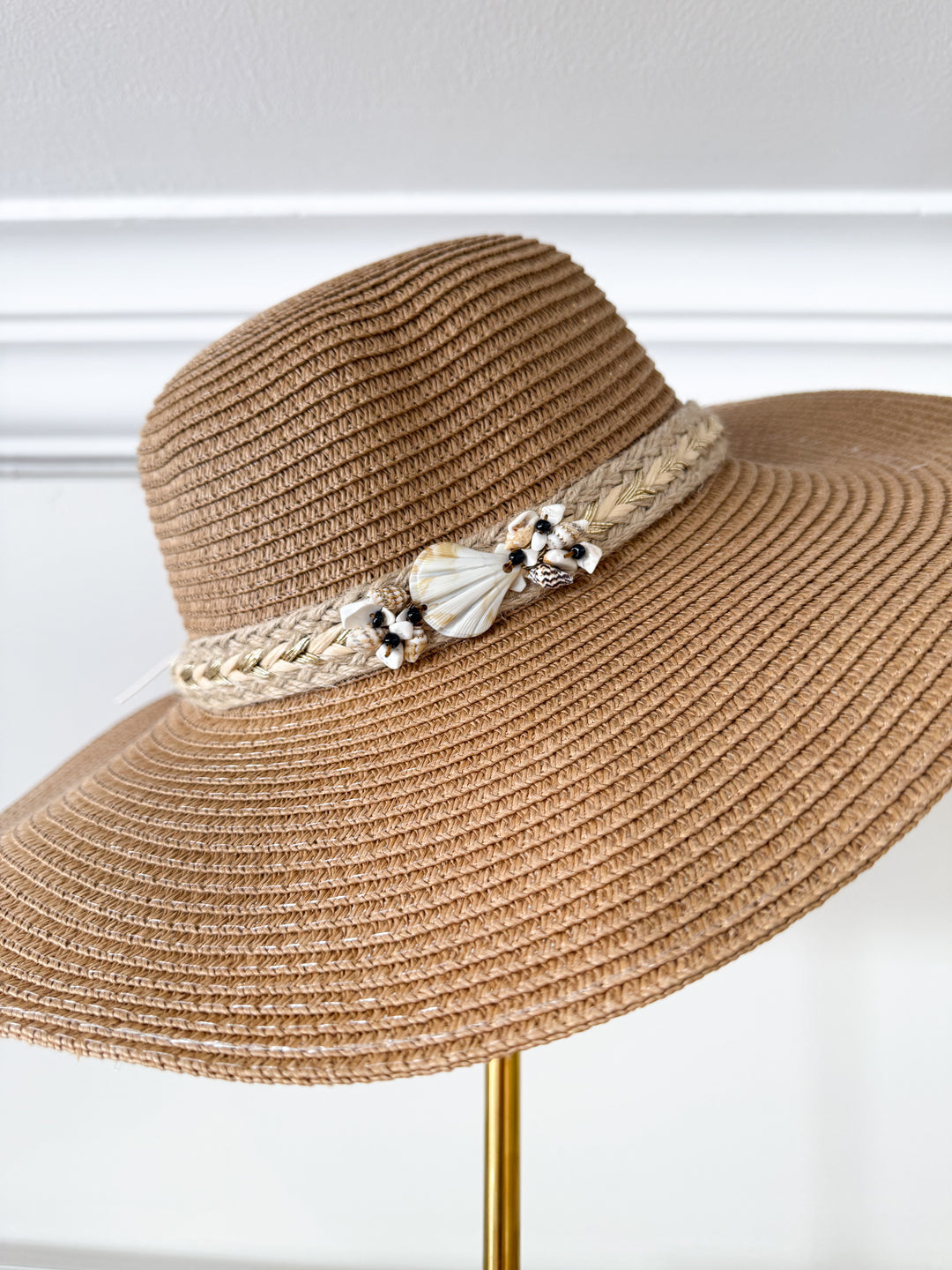 Summer Shell Hat - Camel