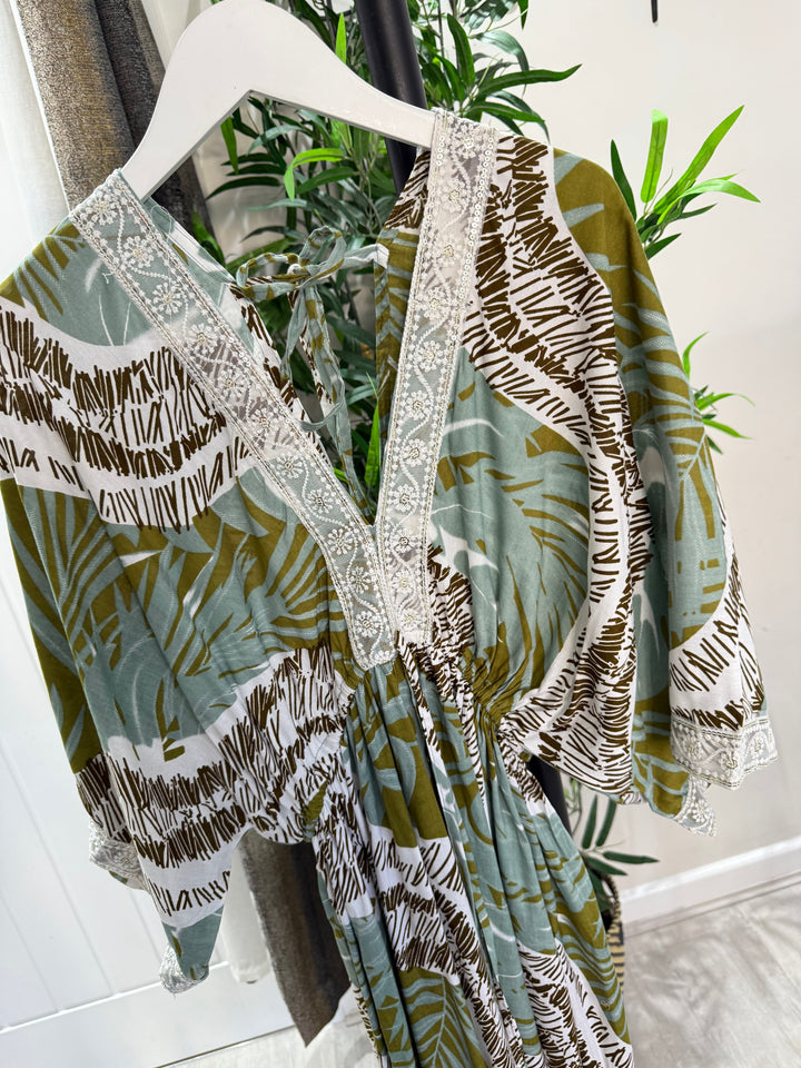 Roman Dress - Green