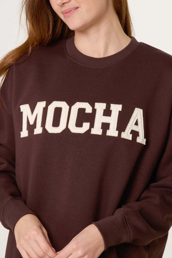 Mocha Sweatshirt - Chocolate