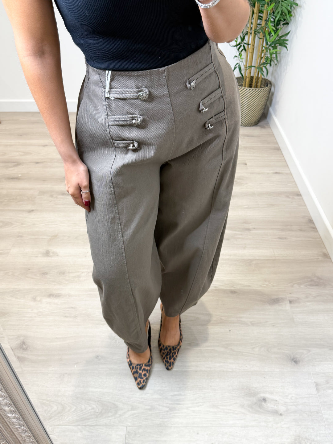 Military Trousers - Mocha
