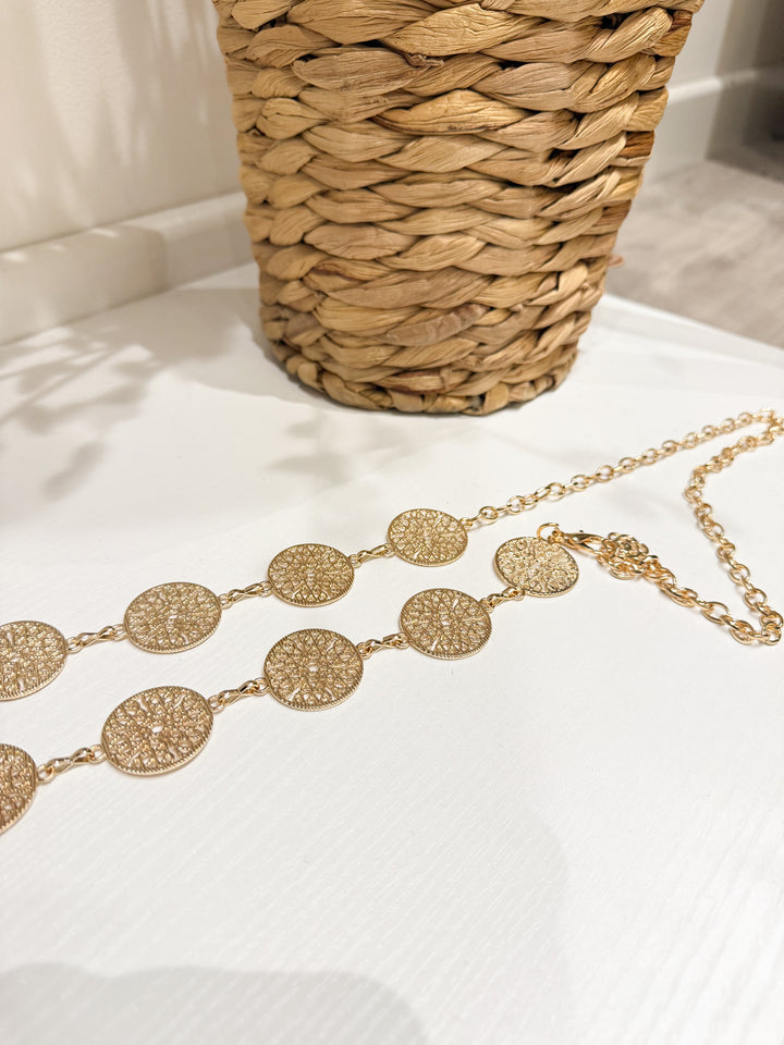Gold Circle Belt