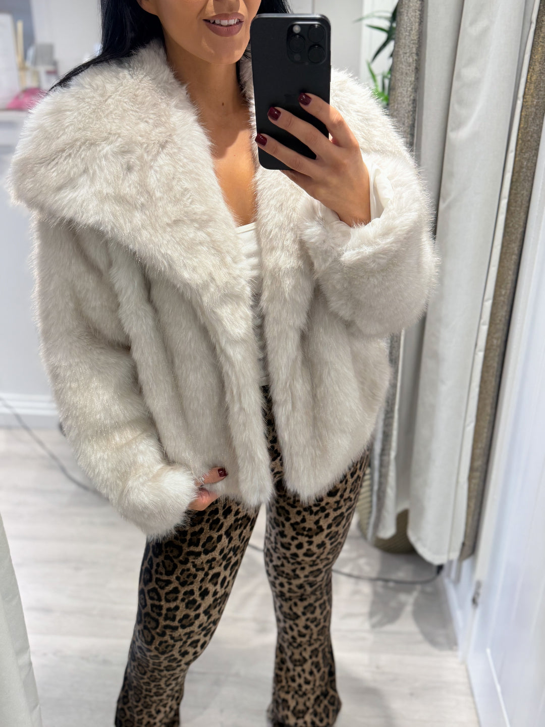 Mia Faux Fur Coat