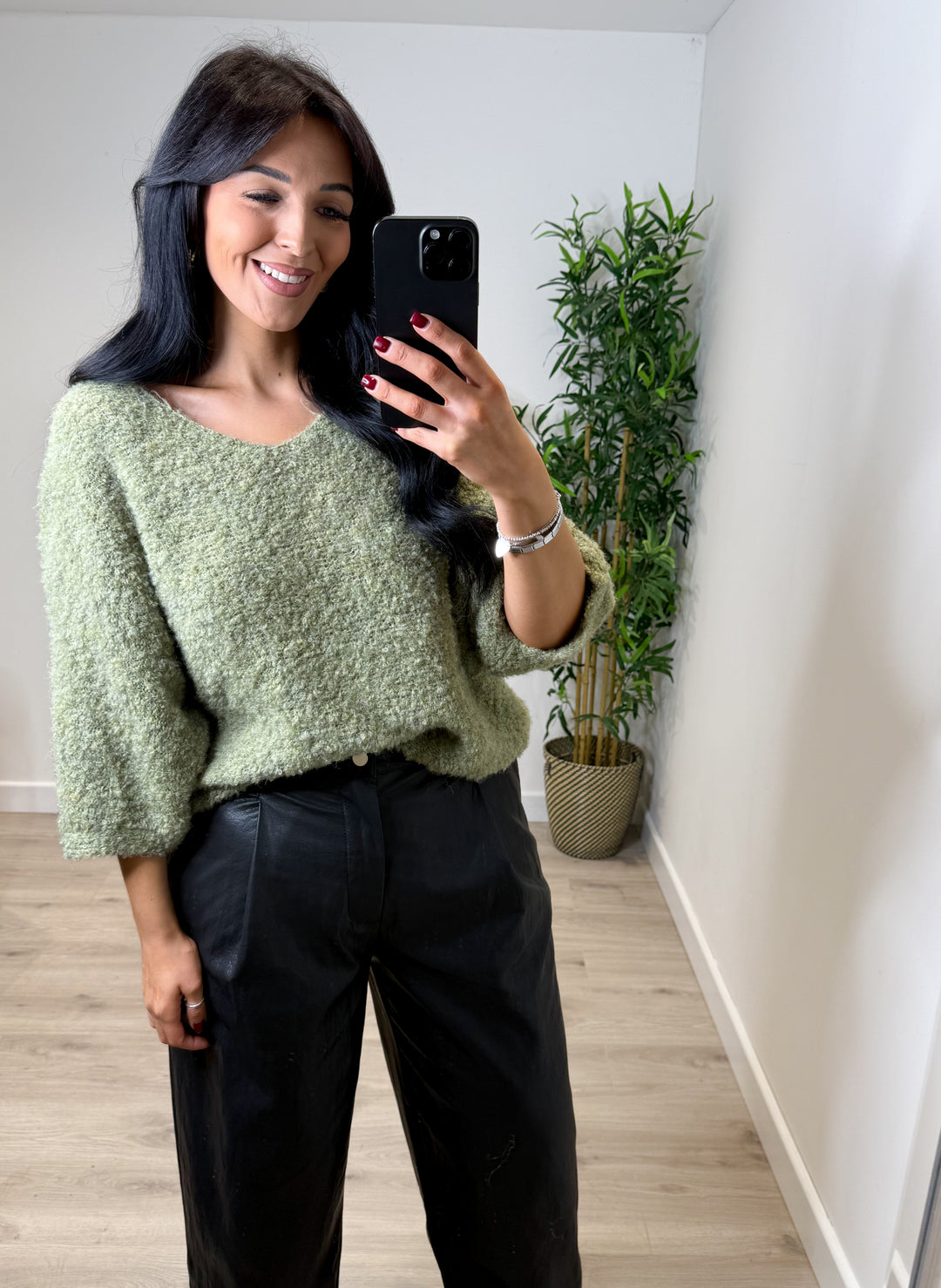 Teddy Jumper - Green