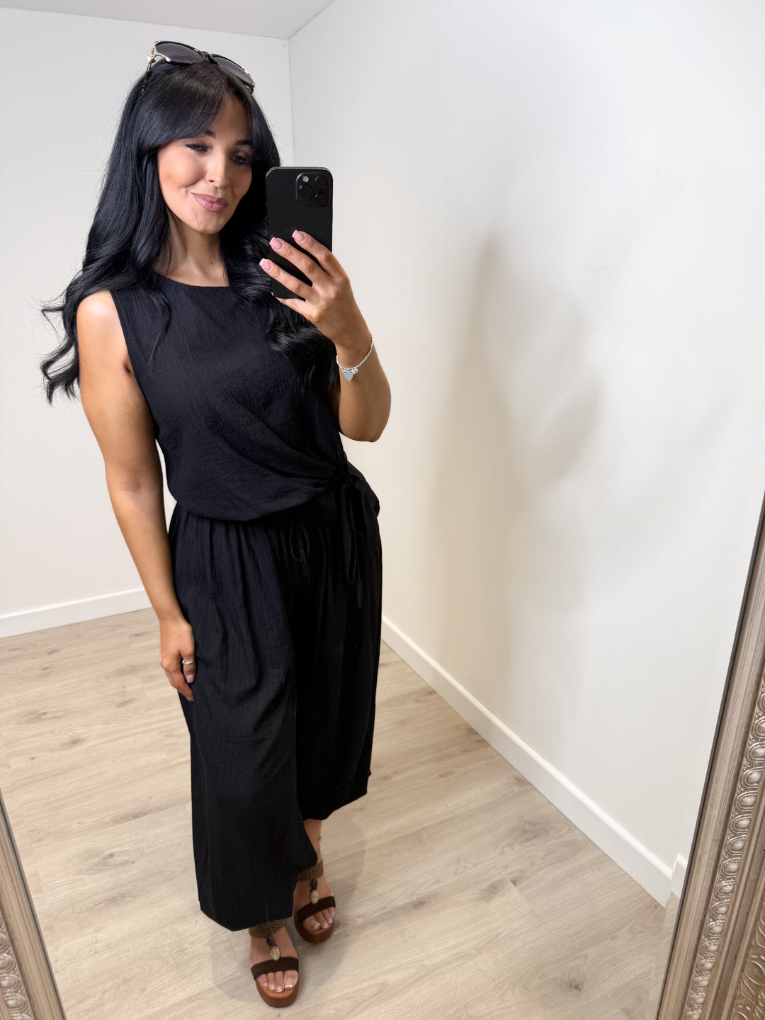 Tie Side 2 Piece - Black
