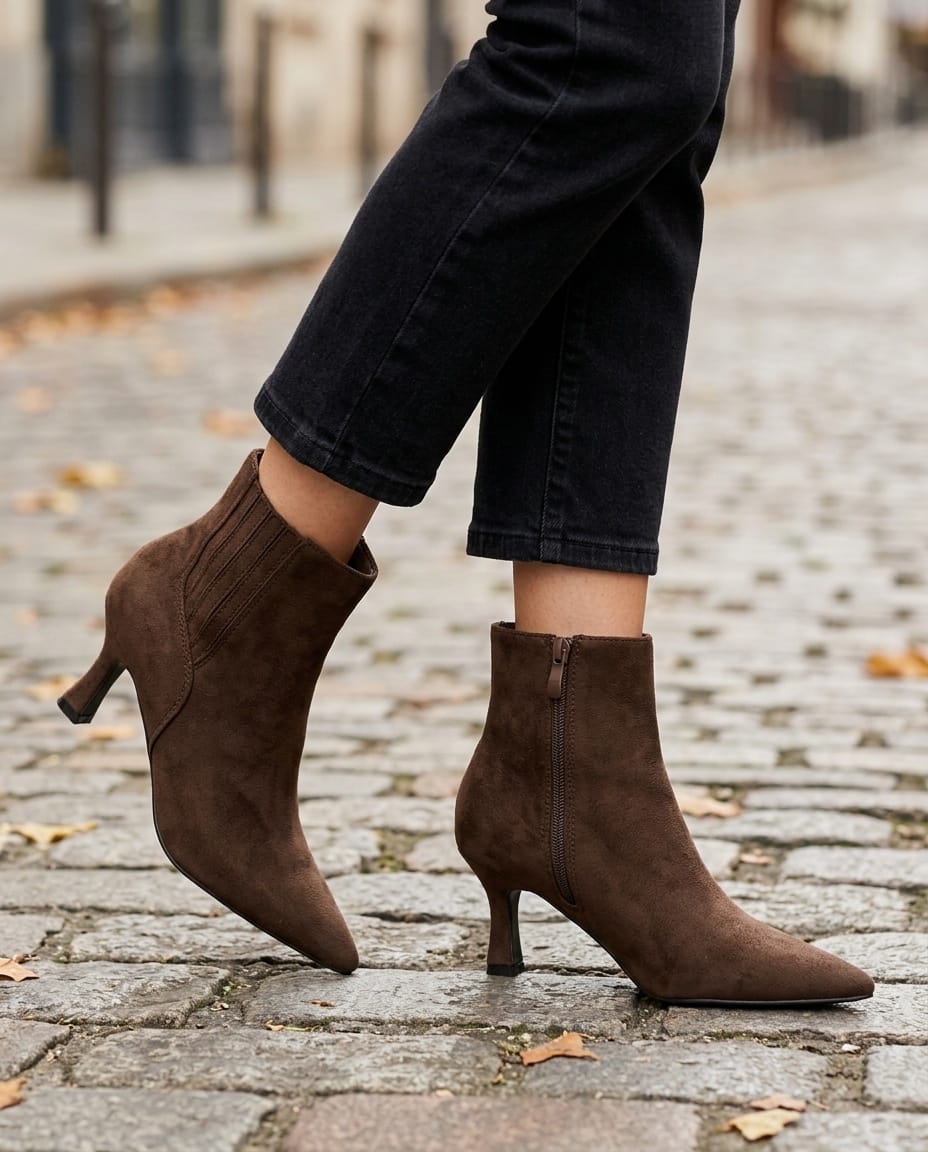 Yasmin Boots - Chocolate