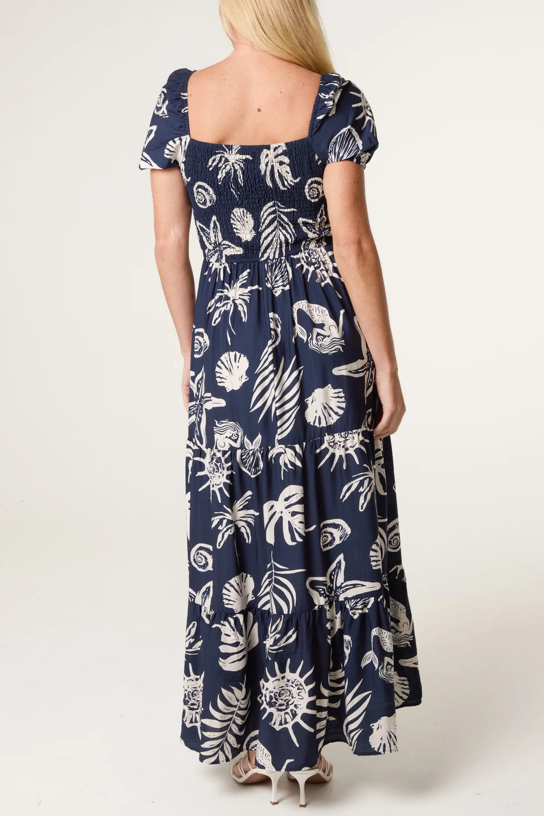 Sealife Dress - Navy