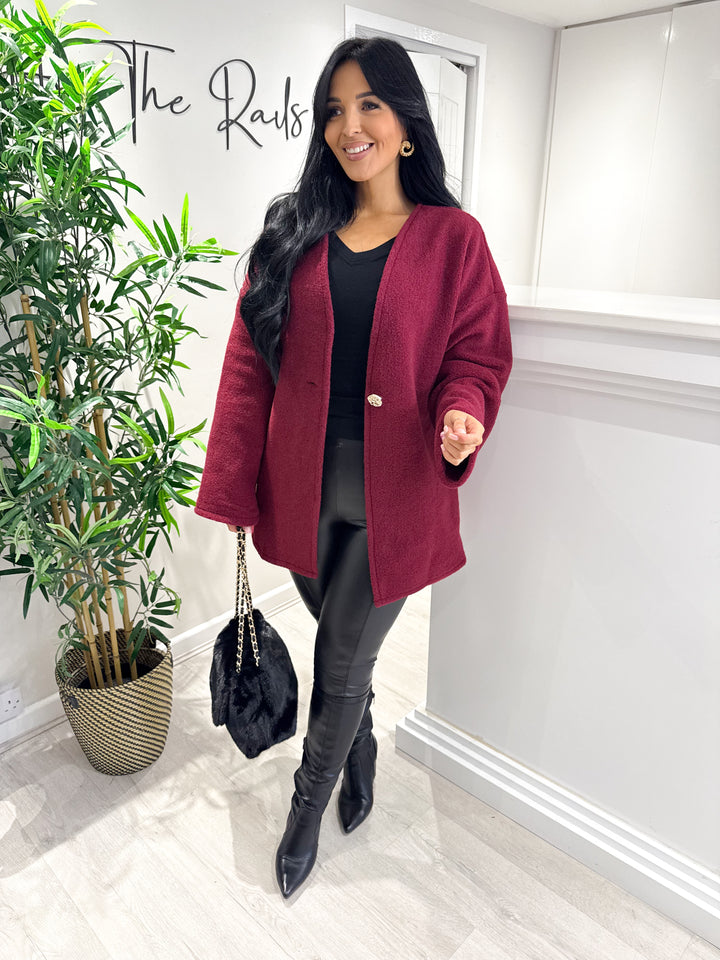 Libby Jacket - Wine