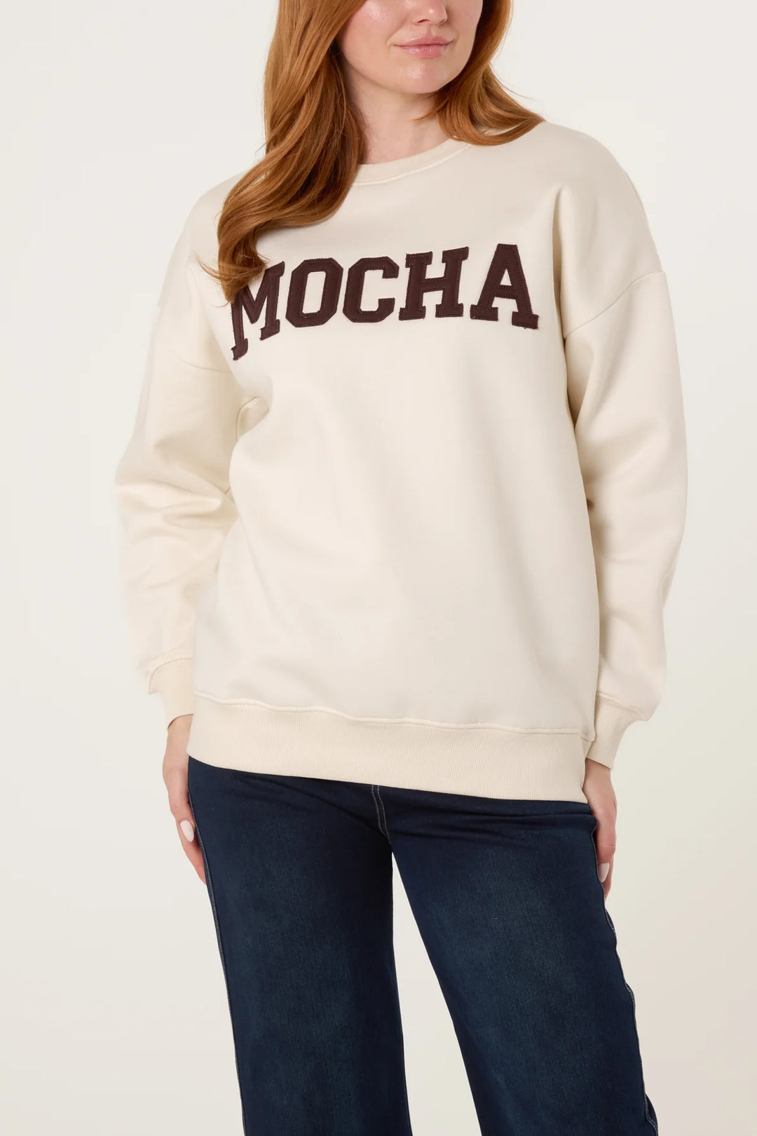 Mocha Sweatshirt - Beige