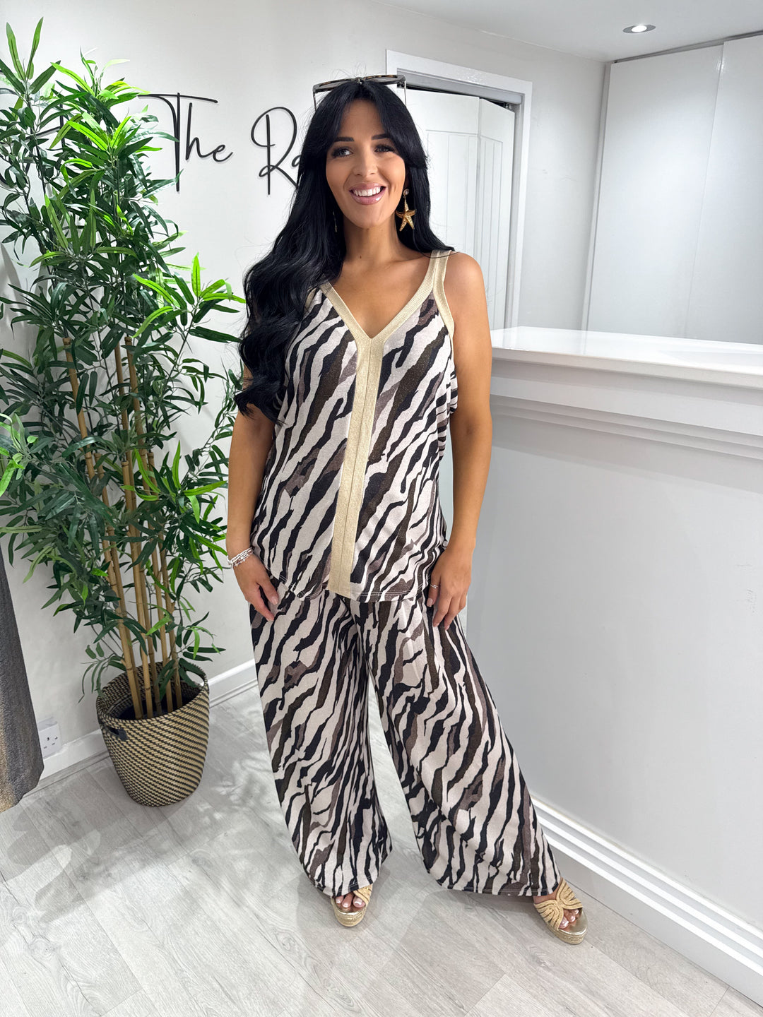 Zebra 2 Piece Set