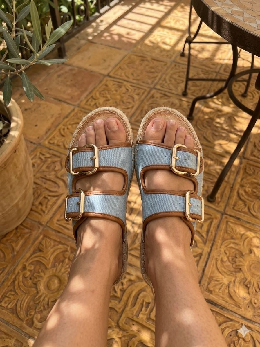 Millie Sandals - Blue
