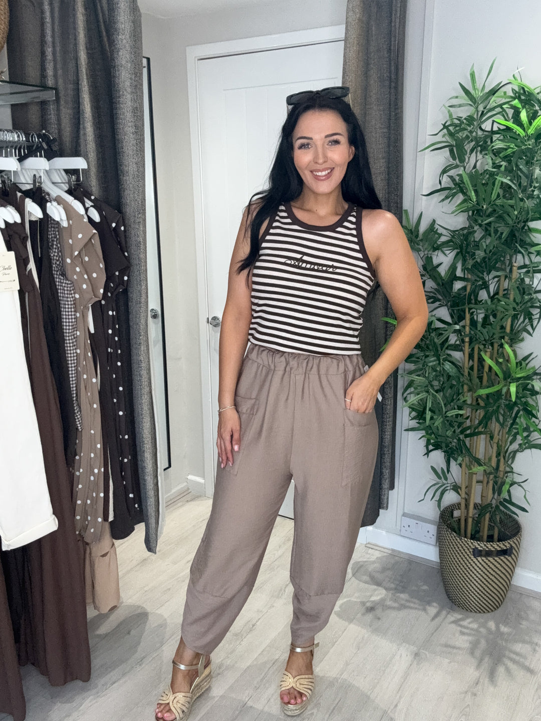Candice Trousers - Mocha