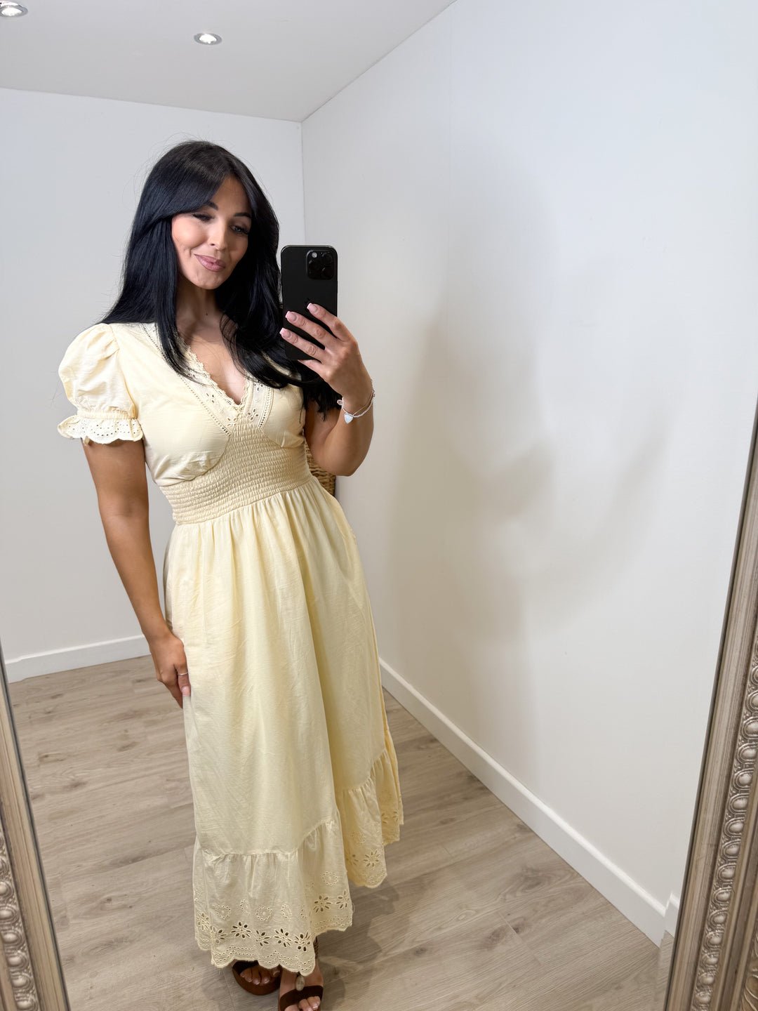 Campbell Dress - Buttermilk