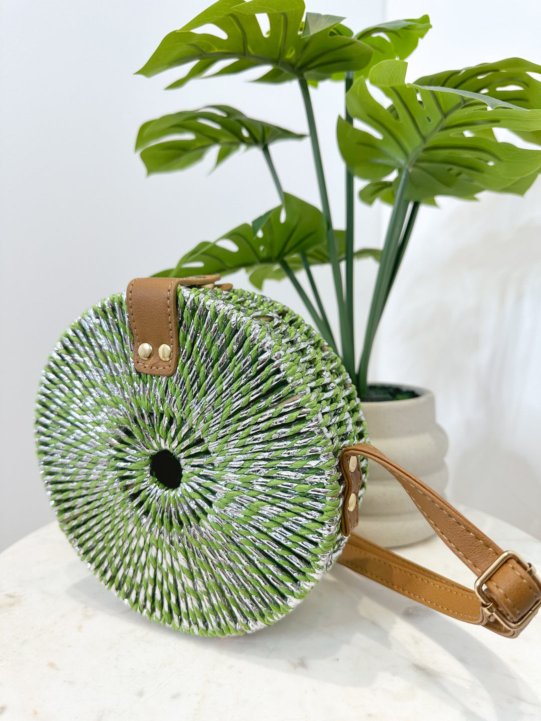 Winder Bag - Green/Silver