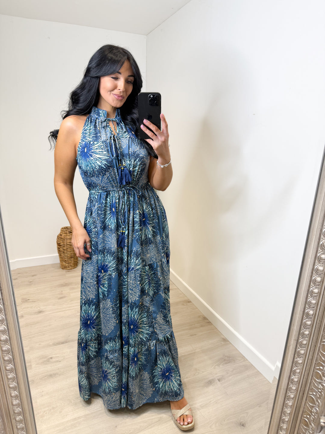 Eliza Halter neck Dress
