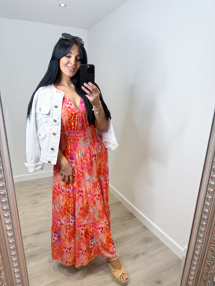 Tropical Maxi Dress