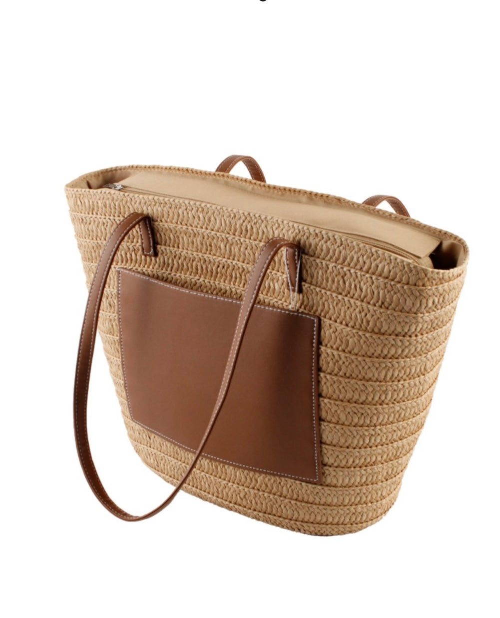 Tote Pocket Bag - Camel