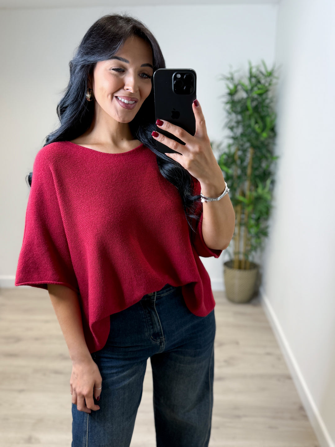 Connie Soft Knit - Red