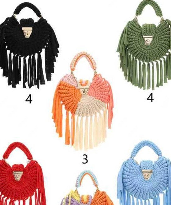 Iris Crochet Bag - Multicolour (3)