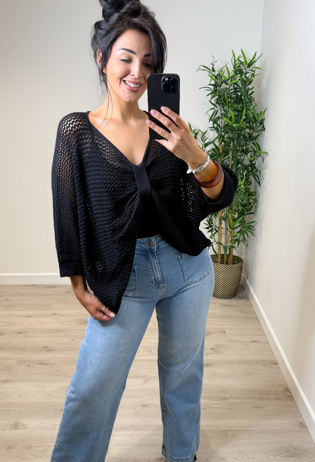 Butterfly Top - Black