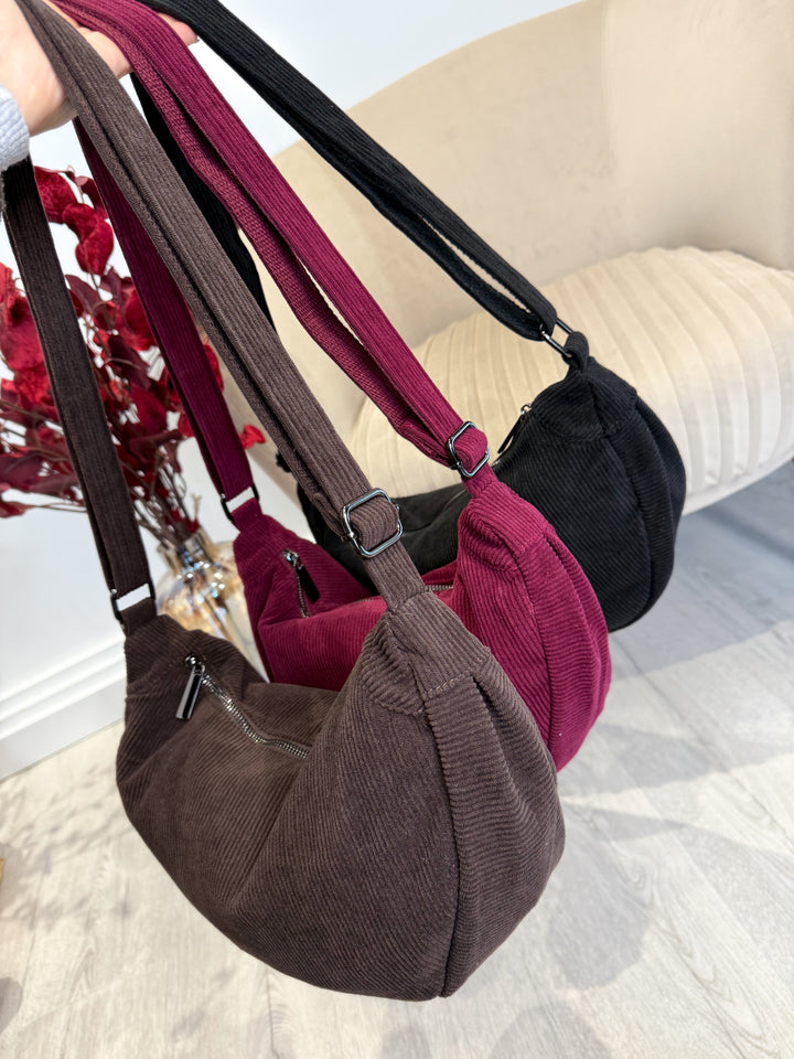 Corduroy Sling Bag