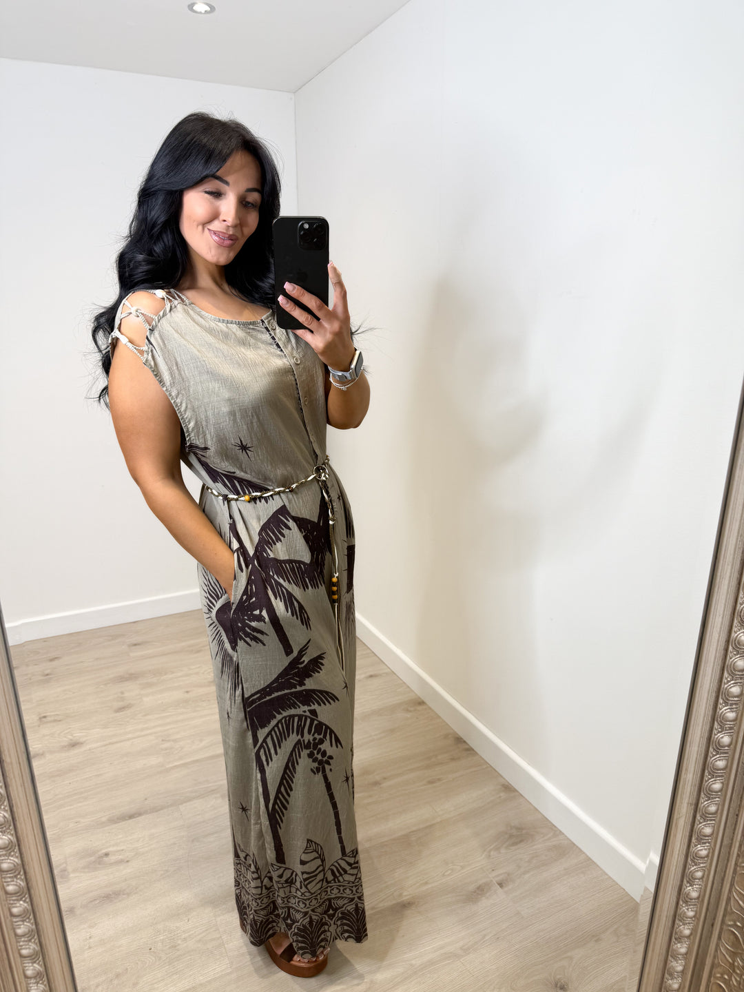 Clarke Jumpsuit - Khaki