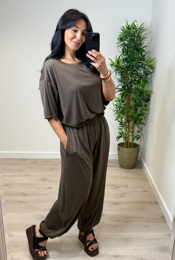 Camden 2 Piece Set - Chocolate