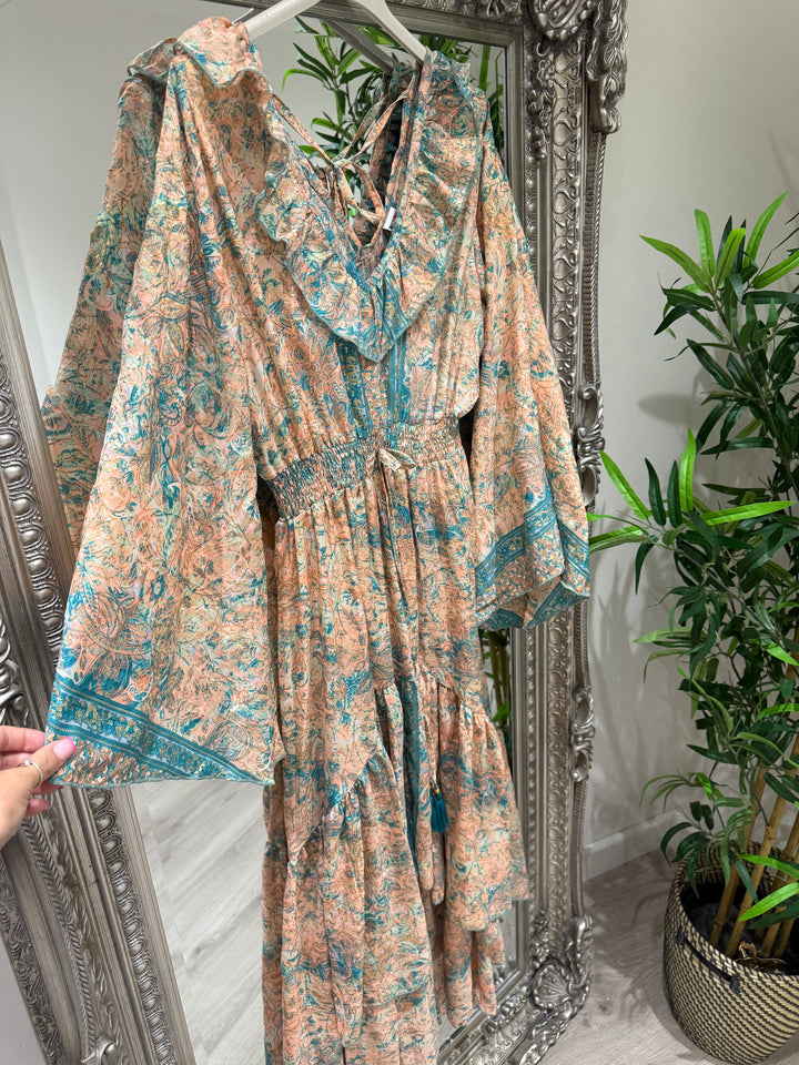 High Lo Printed Dress (8)