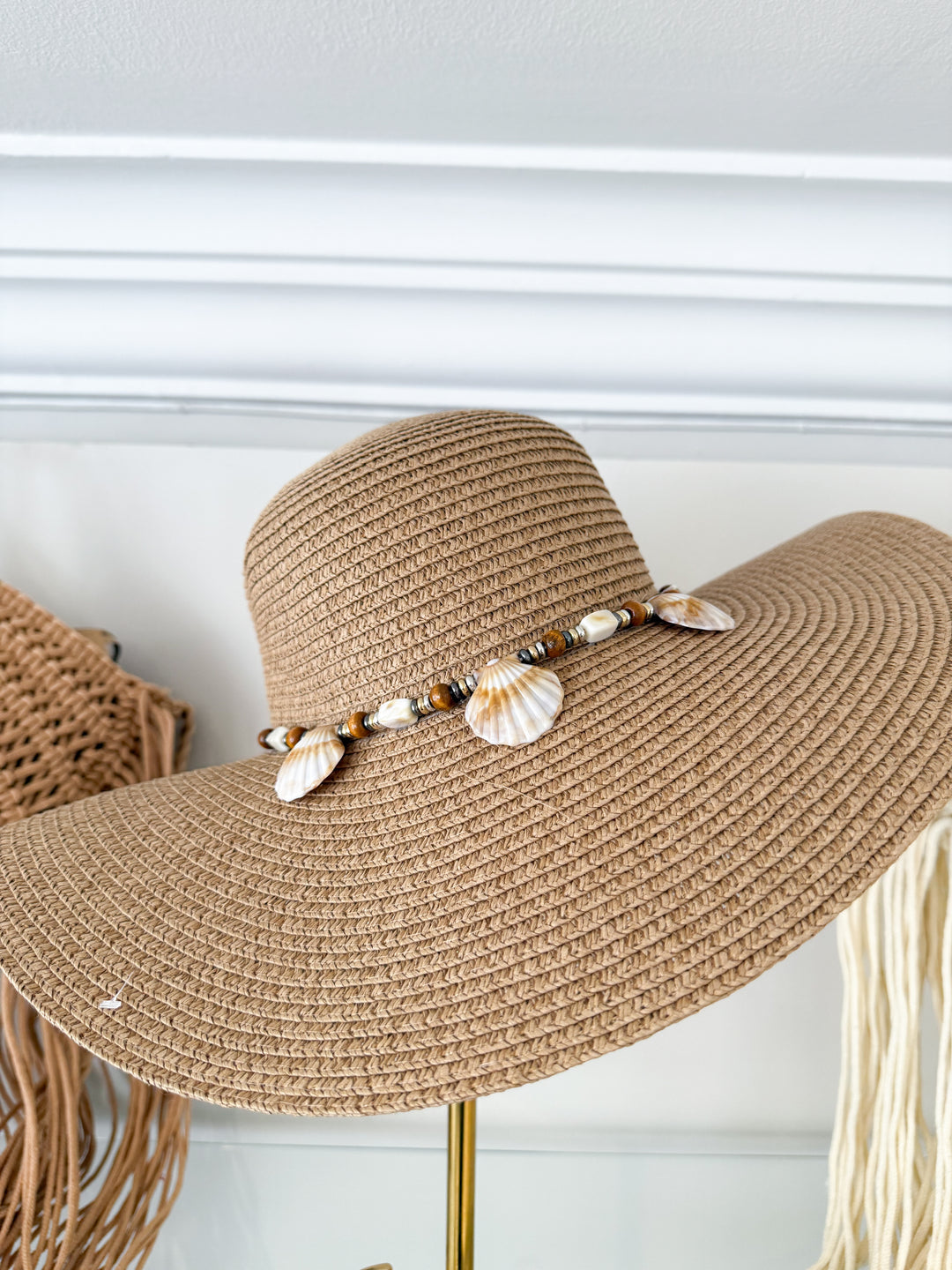 Shell Hat - Camel