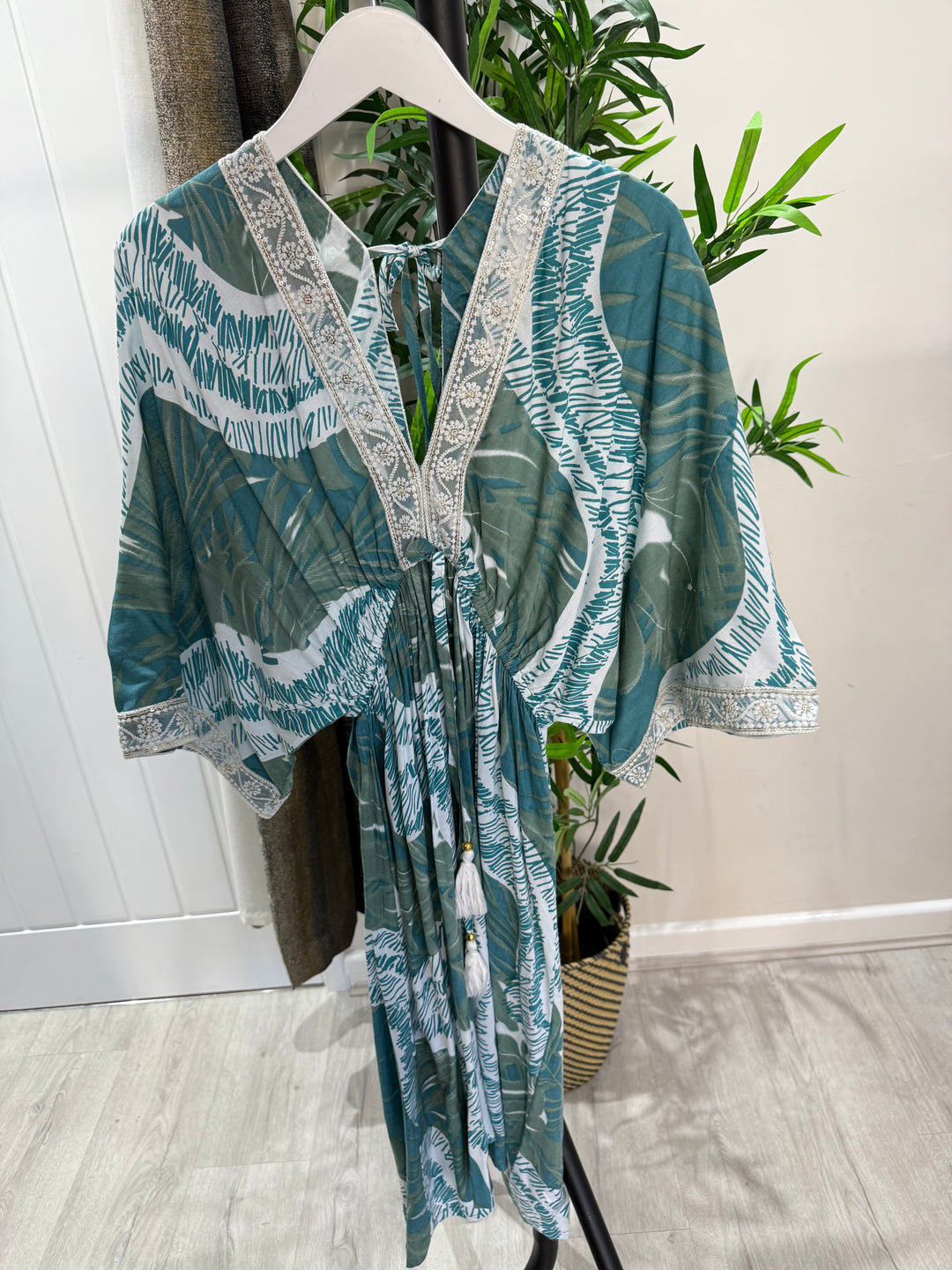Roman Dress - Teal