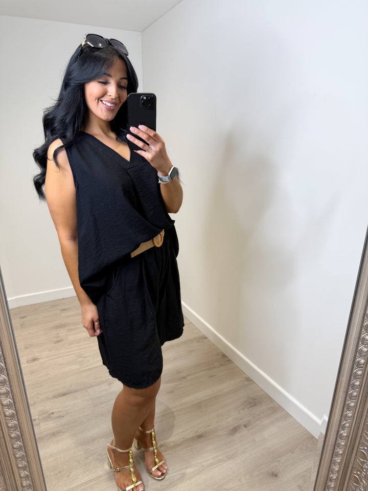 Erica 2 Piece Set - Black