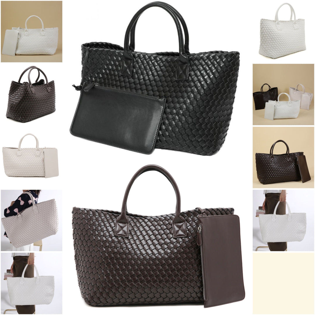 Woven Bag - Chocolate