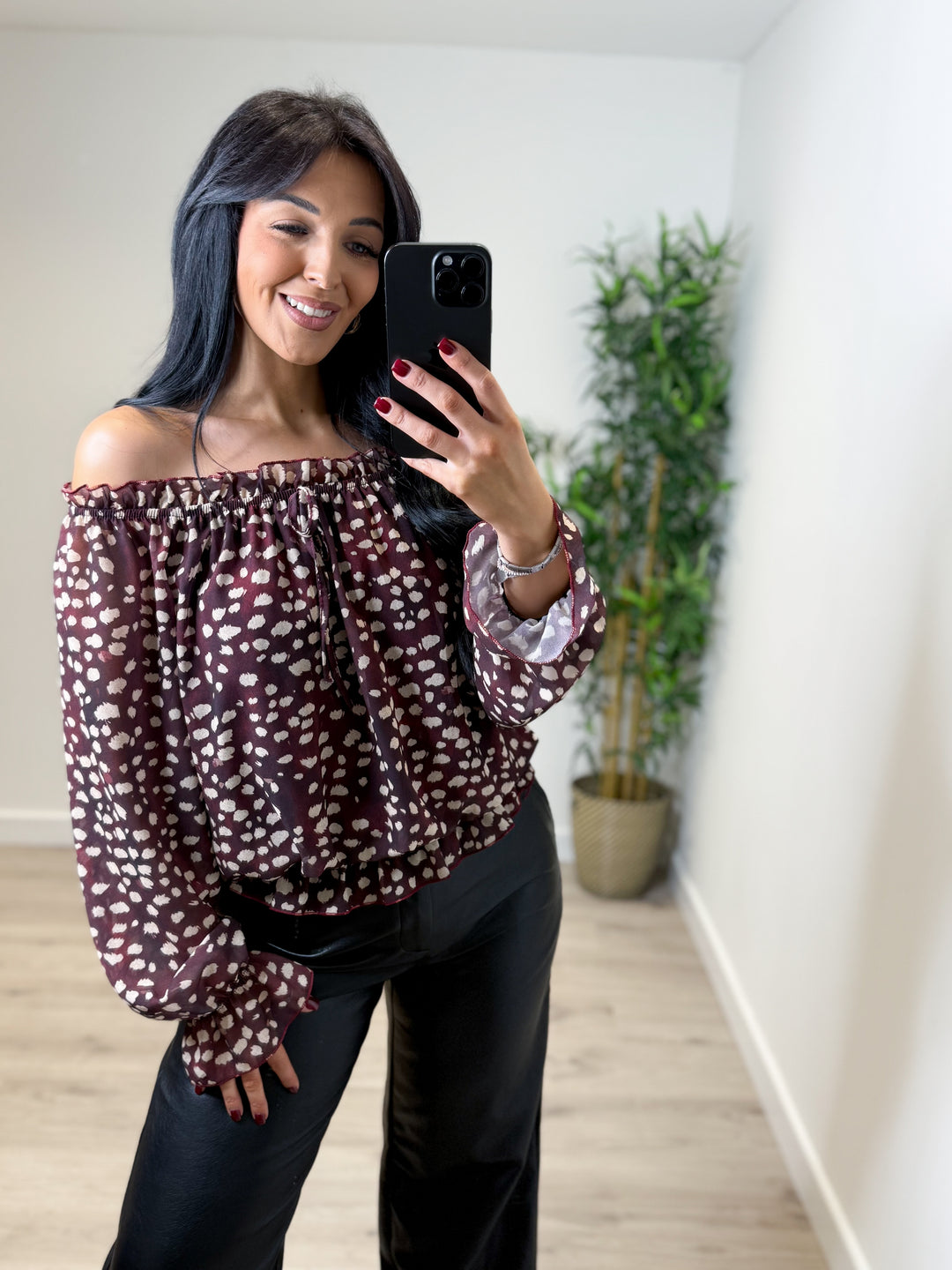 Nancy Top - Wine