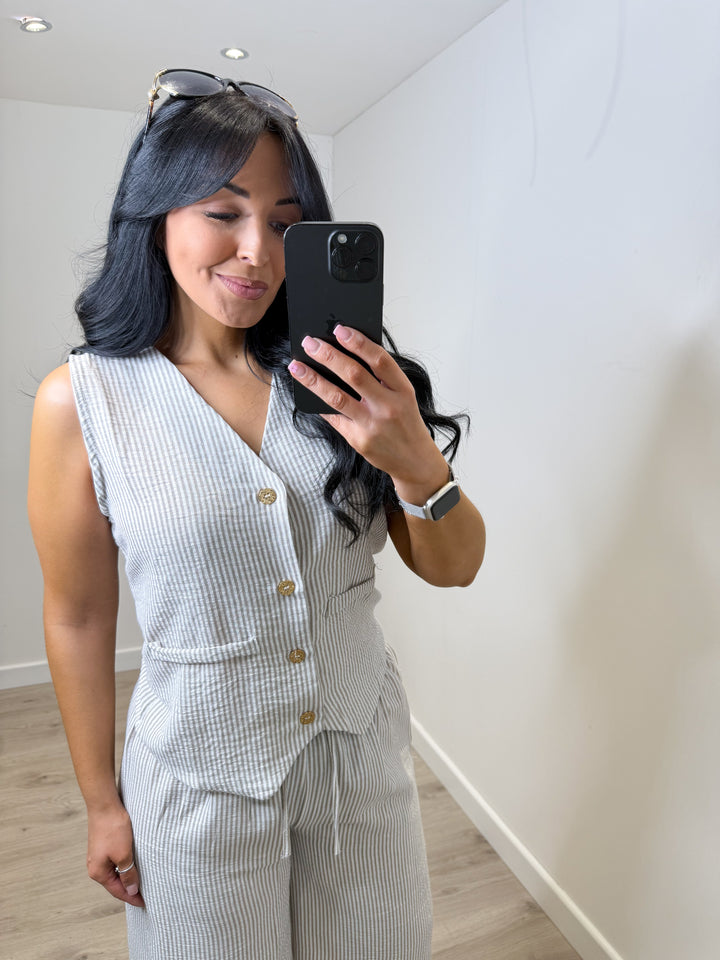 Stripe Set - Mocha