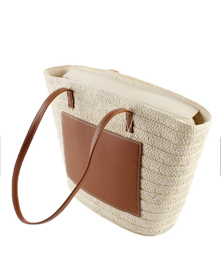 Tote Pocket Bag - Beige