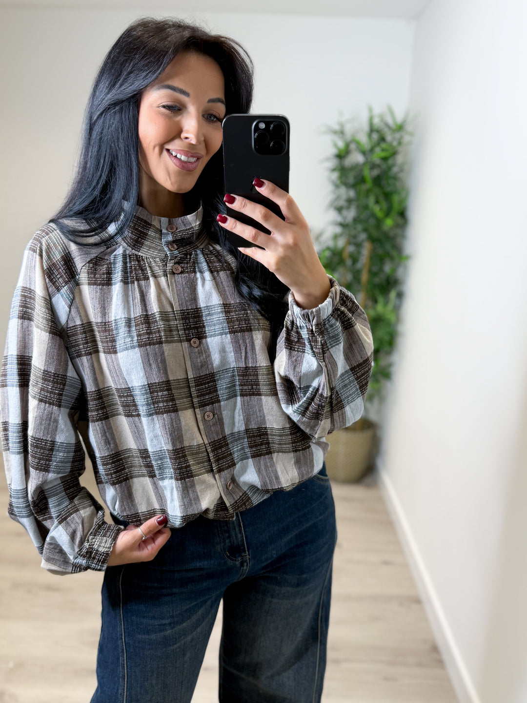 River Checked Jacket