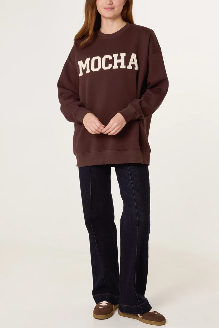 Mocha Sweatshirt - Chocolate