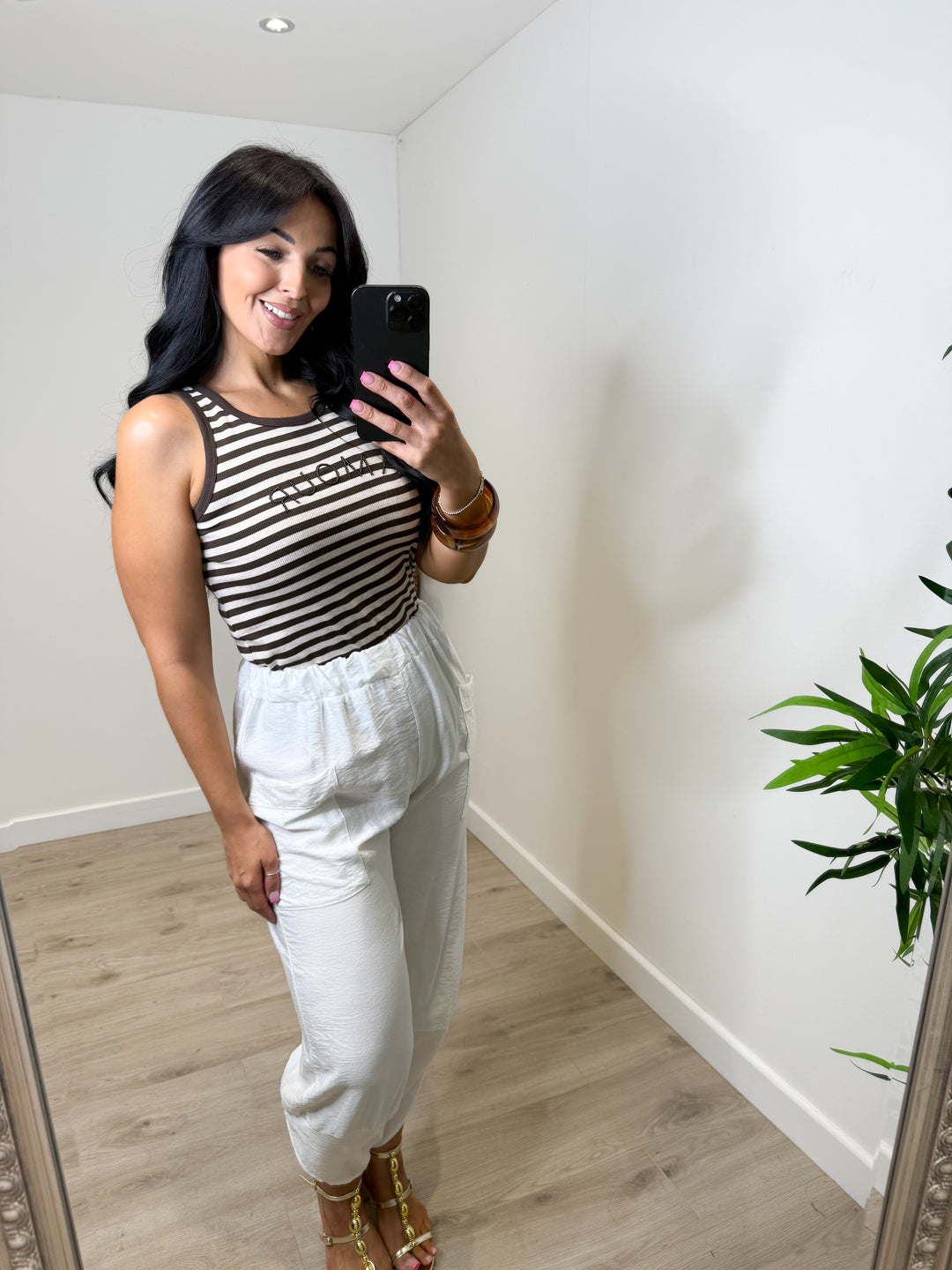 New Style Amour Top - Mocha/Chocolate