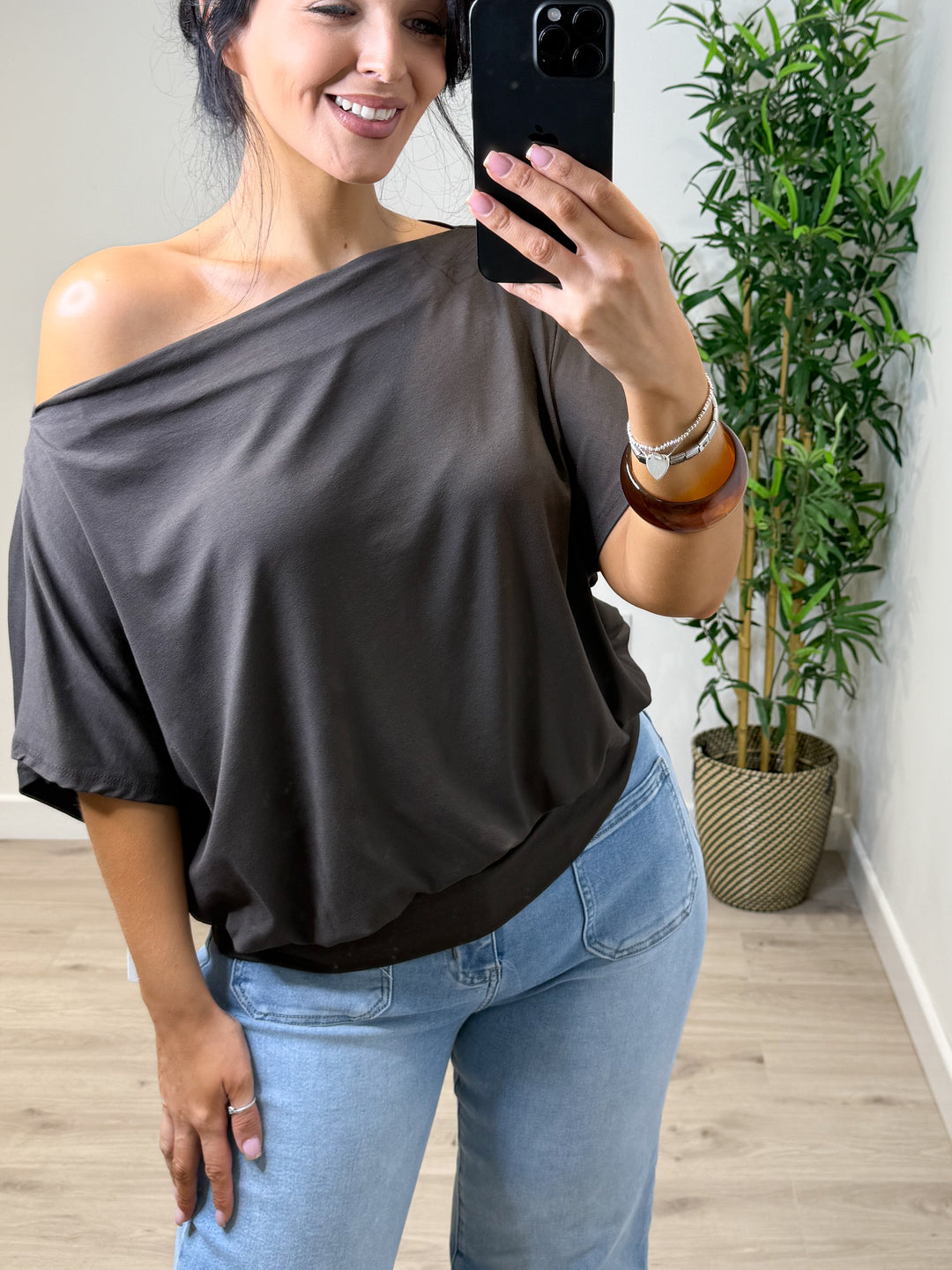 Slouch Top - Chocolate