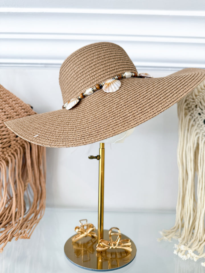 Shell Hat - Camel