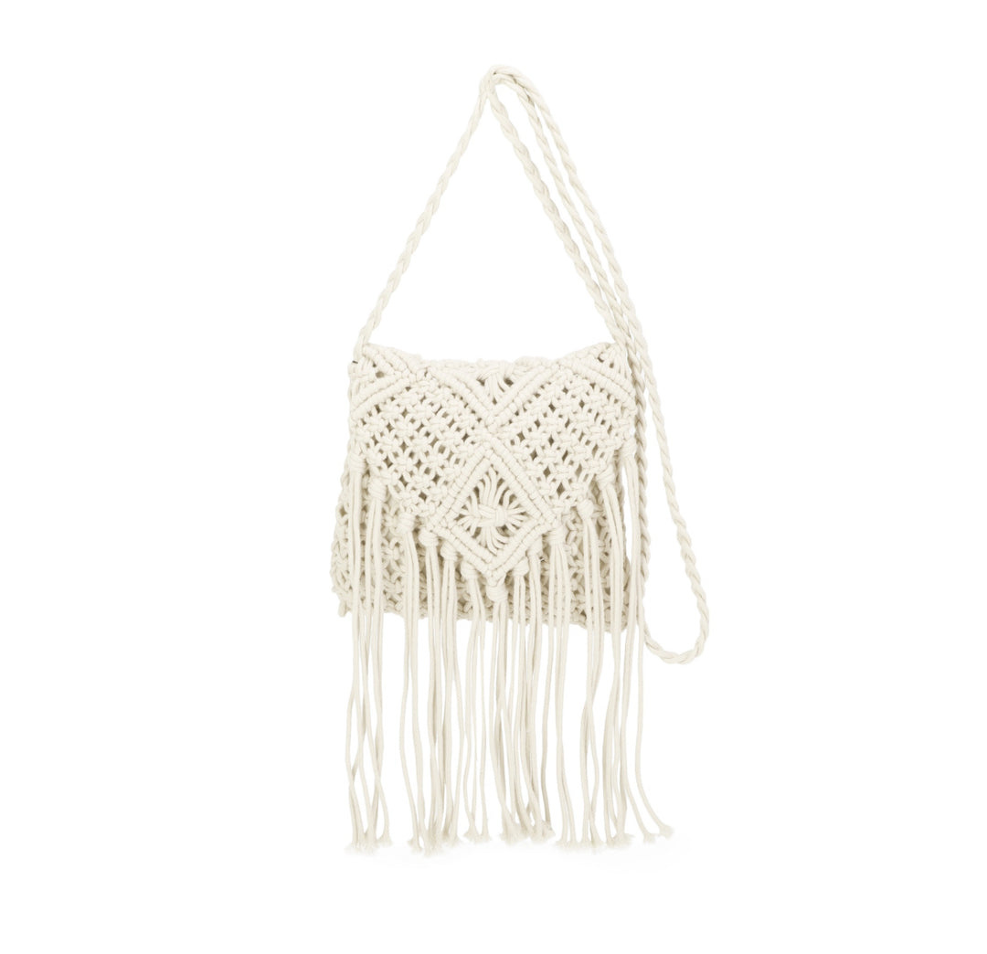 Little Crochet Bag - White