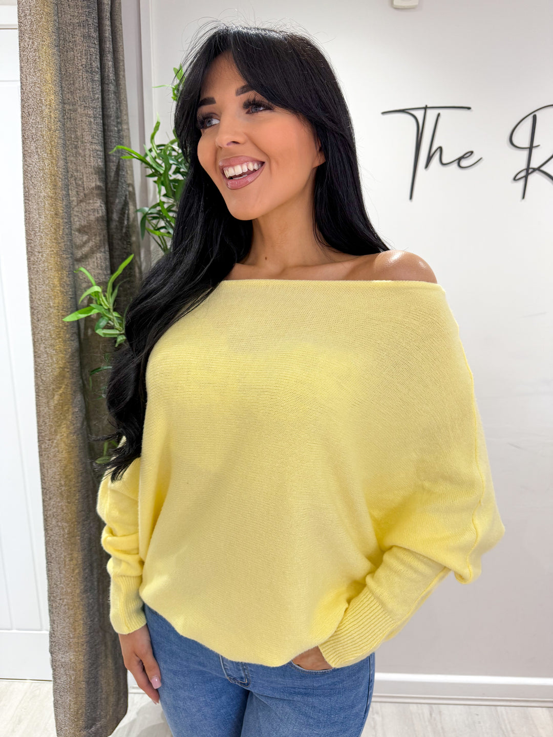 Maple Soft Knit Top - Yellow