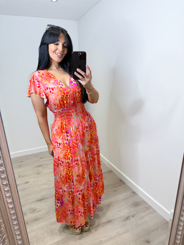 Tropical Maxi Dress