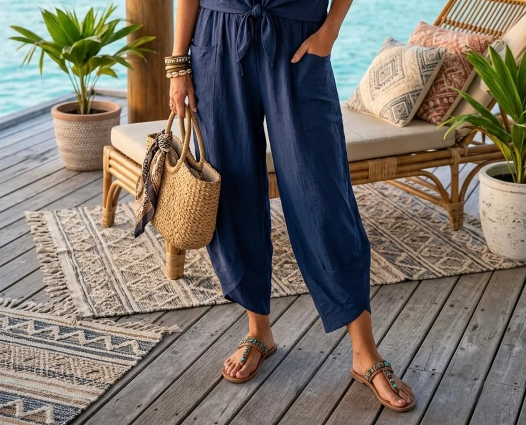 Candice Trousers - Navy
